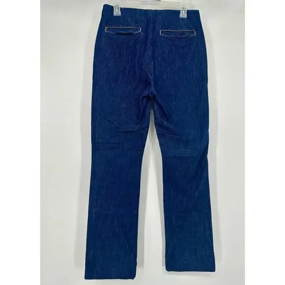 Frame Pintuck Denim Trouser Size 27 - Picture 7 of 10